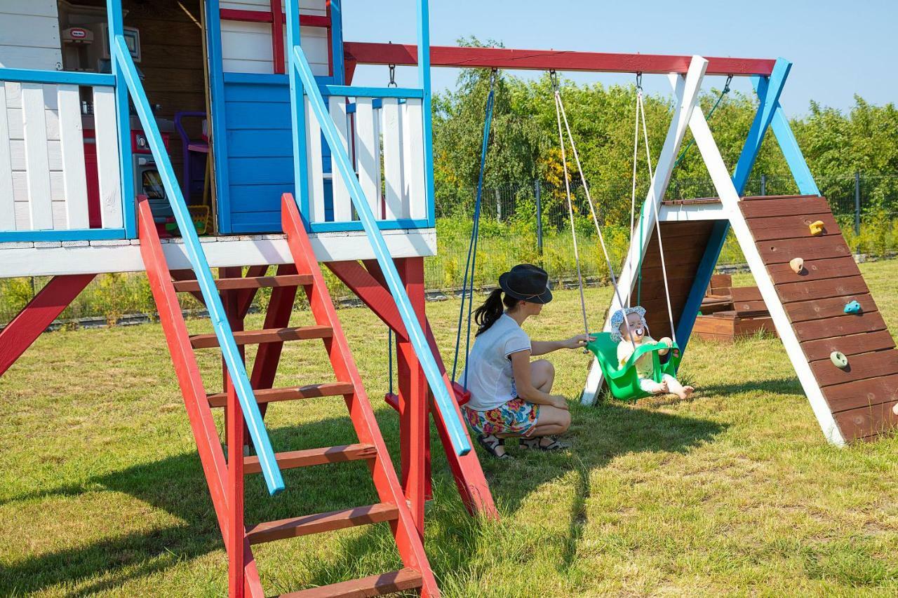 Jastrzębia Góra Domki Letniskowe Jastrzebia Park מראה חיצוני תמונה